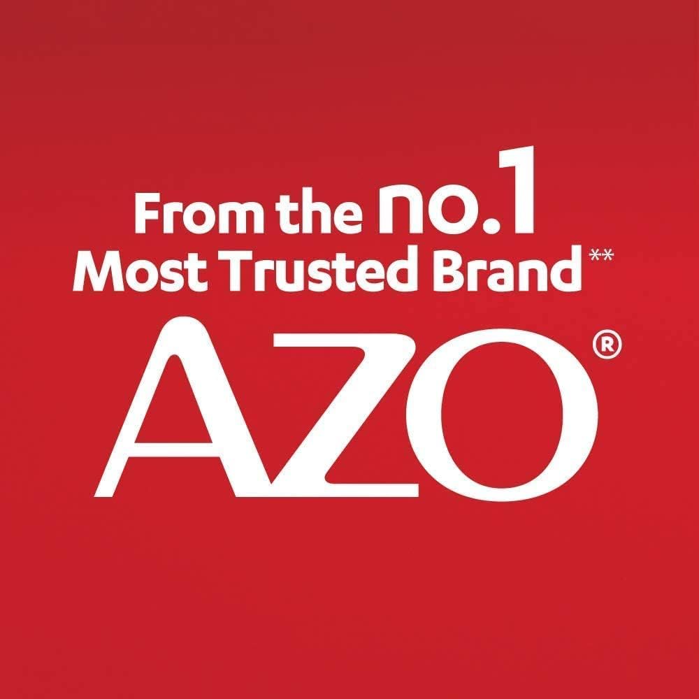AZO Cranberry Urinary Tract Health Gummies - Natural Berry Flavor, Non-GMO, 72 Count - Equivalent to 36 Glasses of Cranberry Juice - Cleanses & Protects