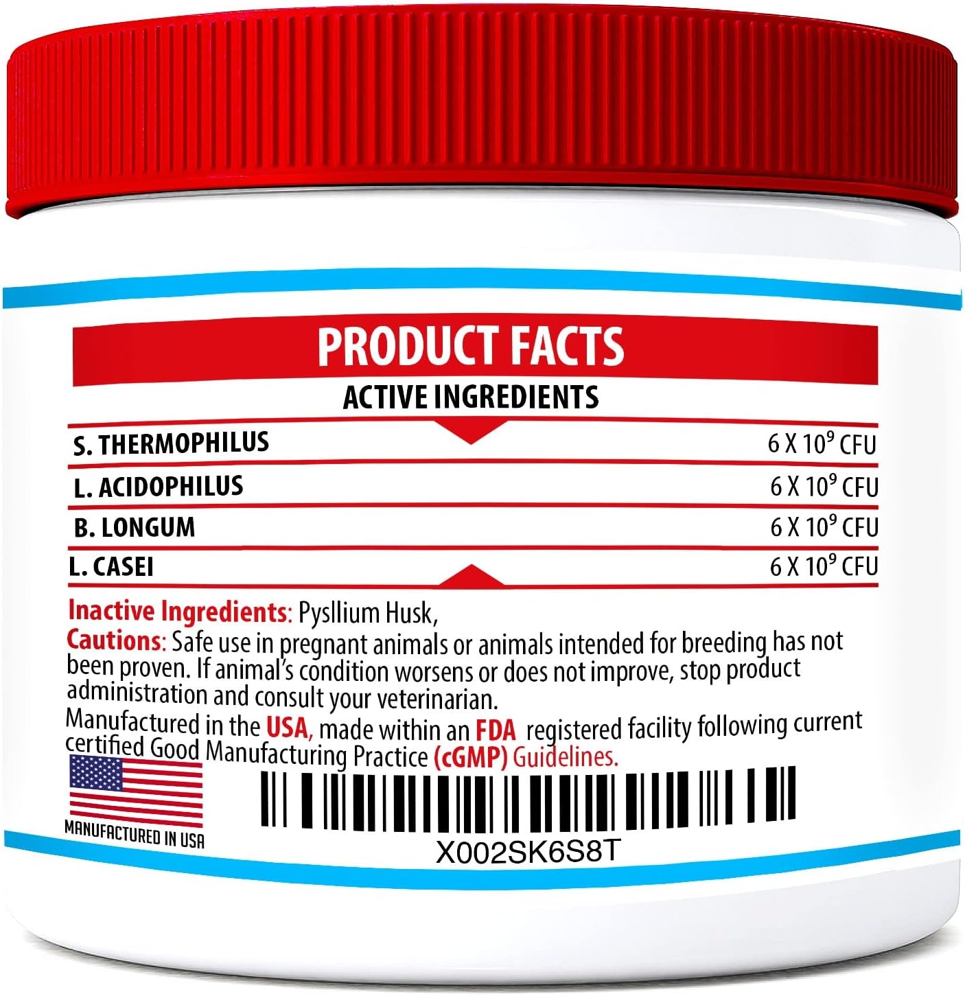 Azovast Plus Kidney Health Supplement for Dogs & Cats - Oral Powder (6 Oz) - Supports Kidney Function - Made in USA