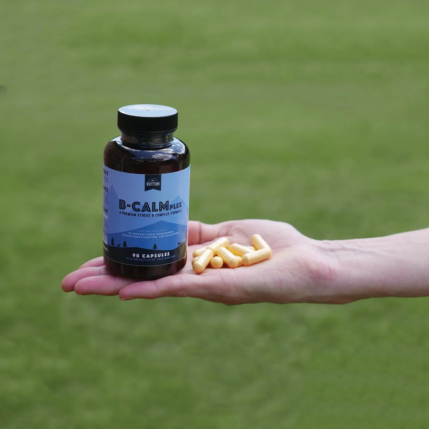B-CALMplex Nerve Function Support, Unique B Vitamin Blend, 90 Capsules, 3 Month Supply