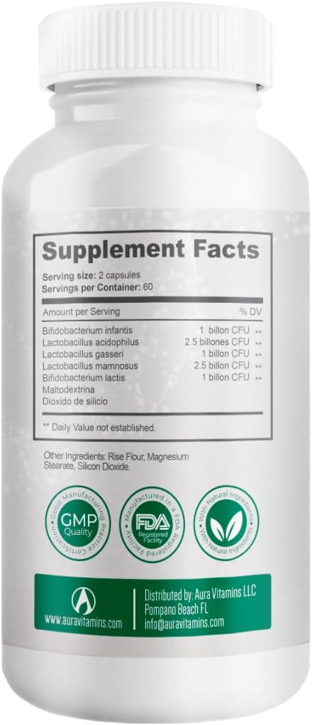 BACTICURE Bacterium Plus: Natural Immune System Support - Patented Formula - 240 Count (2 Pack)