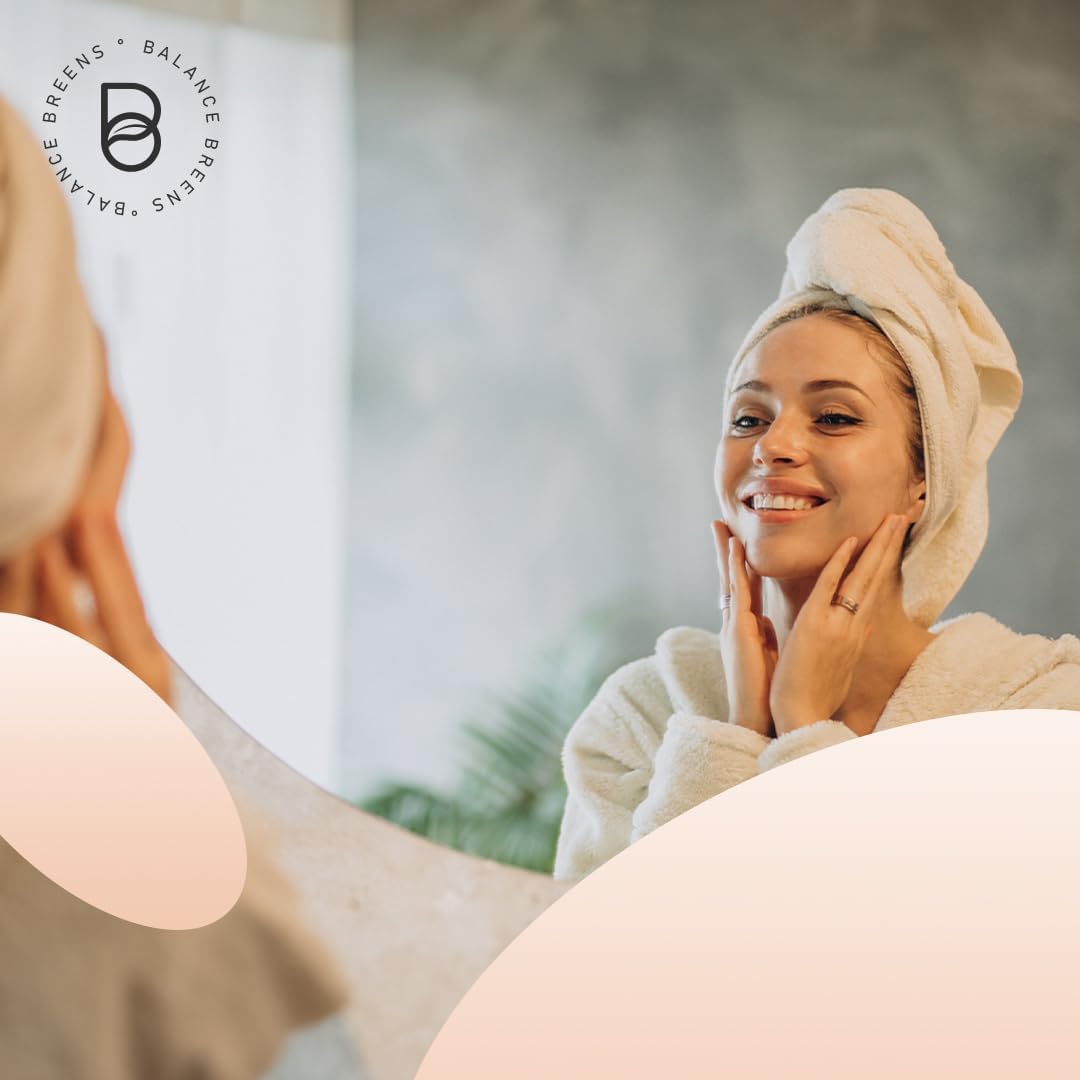 Balance Breens Pure Hyaluronic Acid & Vitamin C Immunity Booster Supplement with Olive Leaf Extract & Quercetin