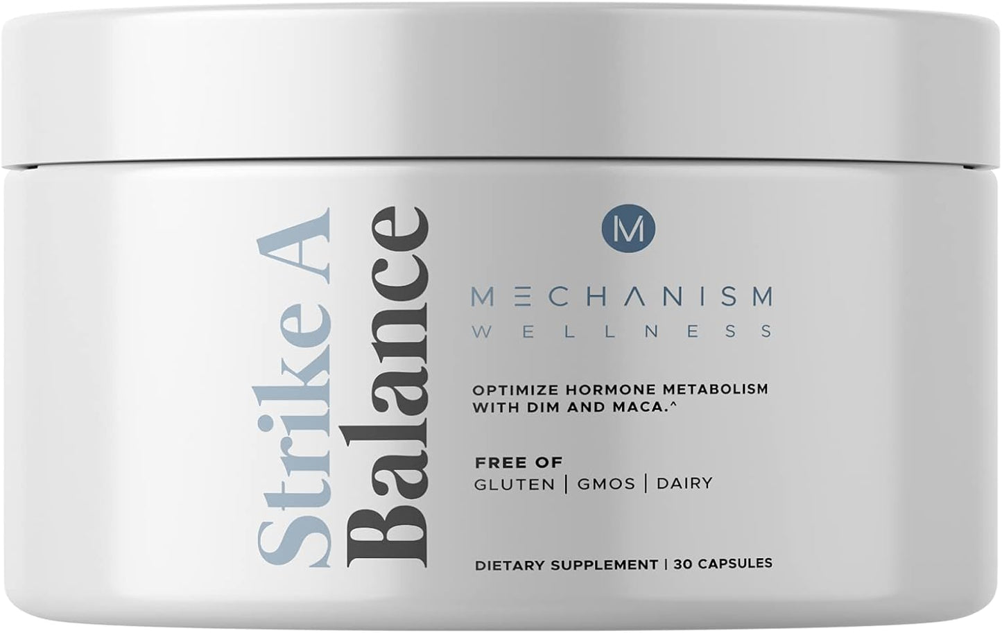 Balance Hormones & Boost Energy with DIM Maca Wellness Supplements for Men & Women - 30 Capsules