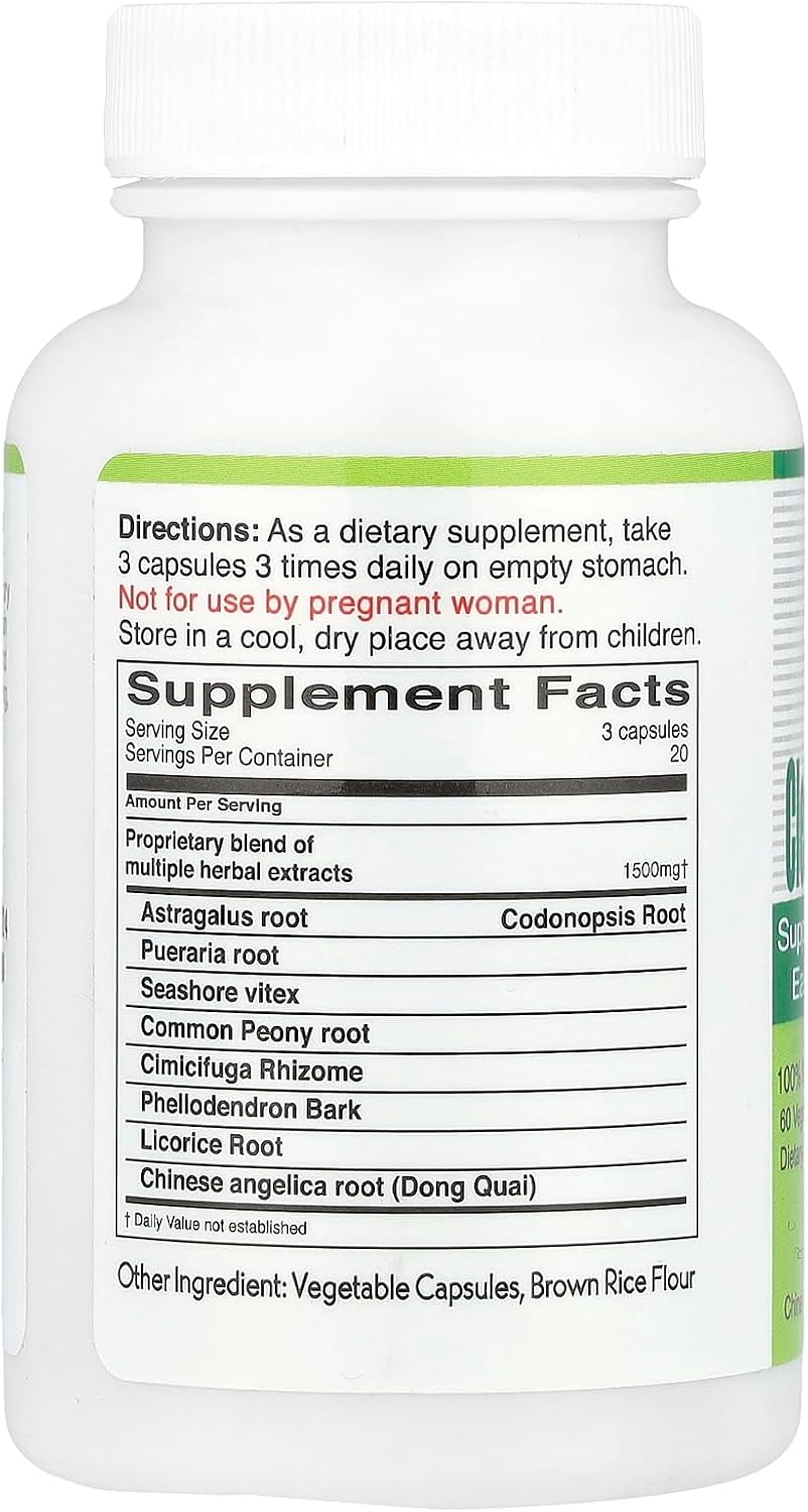 Balanceuticals Clear Eye & Sharp Ear Dietary Supplement Capsules - 60 Count Bottle, 500mg