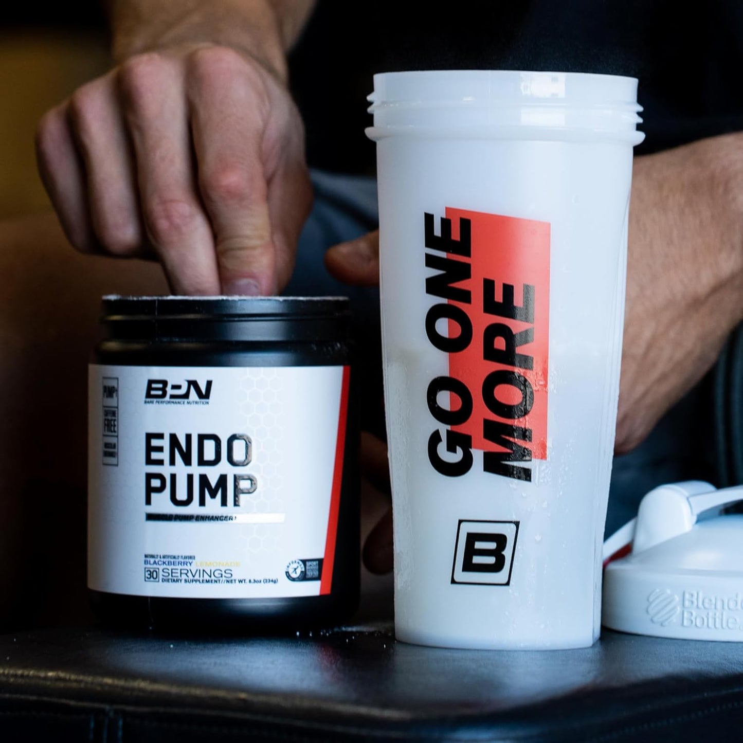 Bare Performance Nutrition BPN Endo Pump Pre-Workout Enhancer - Blue Raspberry, Boosts Muscle Pump & Oxygen Flow