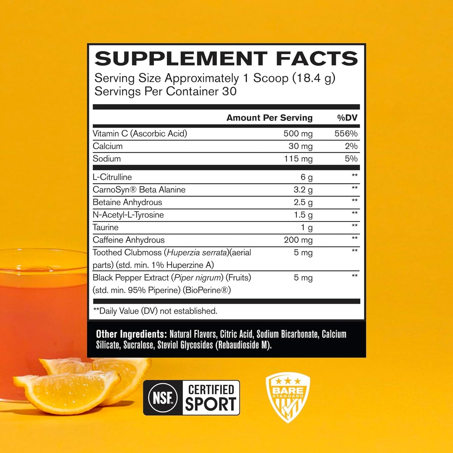 BARE PERFORMANCE NUTRITION BPN Flight Pre Workout - Pink Lemonade Flavor, Energy Boost, Mental Focus, Endurance, Muscle Pumps - 30 Servings