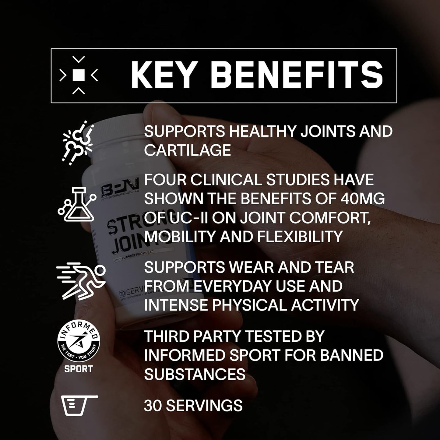 Bare Performance Nutrition BPN Recover & Strong Joints Bundle - Joint Support and Recovery for optimal performance