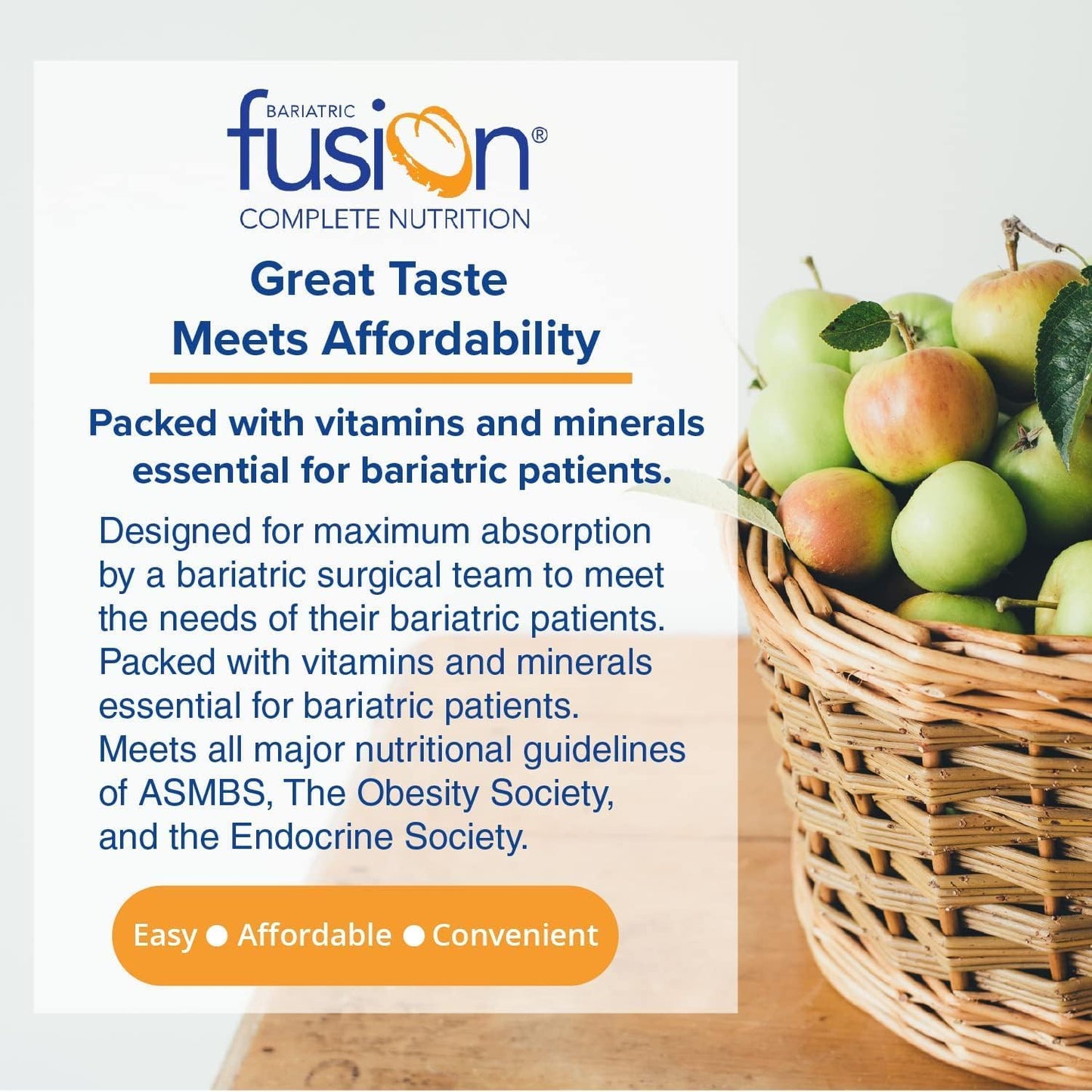 Bariatric Fusion Bone and Joint Support Capsules - Chondroitin & Glucosamine Complex for Men & Women - Non-GMO, Gluten, Dairy, Soy Free - 60 Count