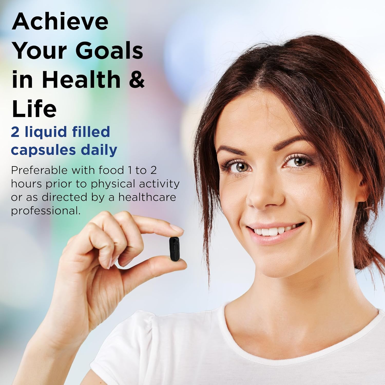 Bariatric Multivitamin with Iron for Women & Men - 42 Superfood Blend for Energy & Immune Support - Post-Surgery Recovery - Easy-to-Swallow - Halal - Made in USA - 60 Capsules