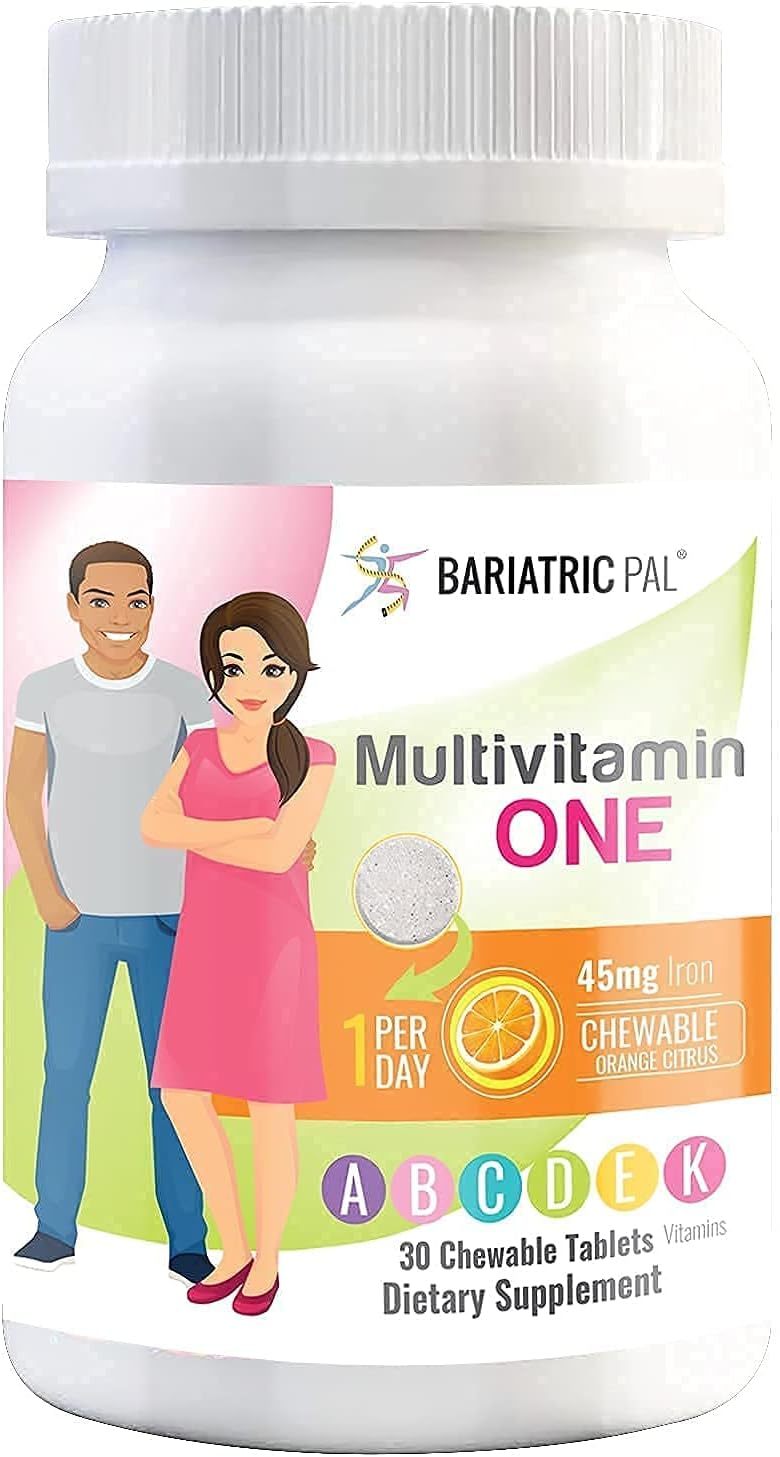 BariatricPal 30-Day Multivitamin and Calcium Citrate Bundle with Iron and Probiotics