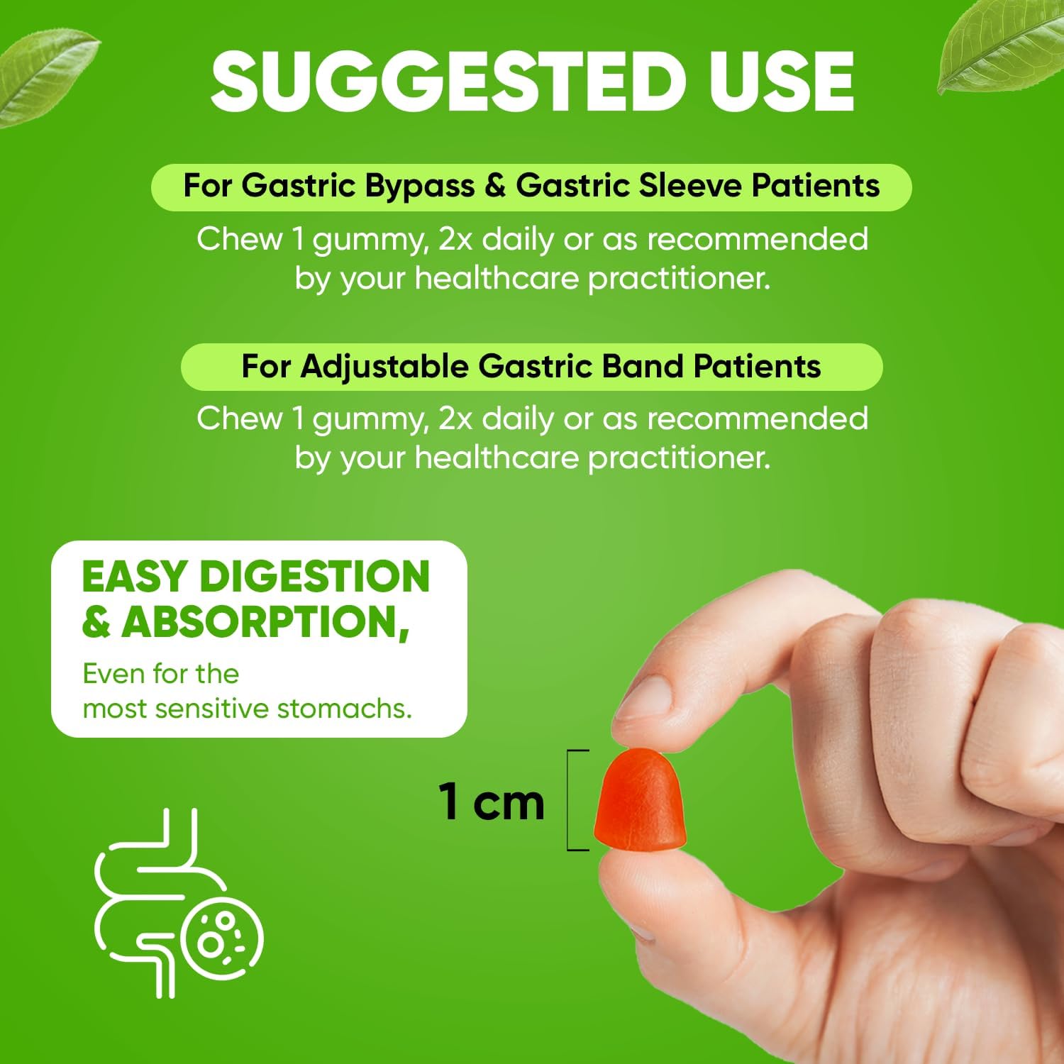 BariSlim Bariatric Chewable Multivitamin Gummies - Digestible Fruit Flavored Vitamins for Weight Loss Surgery Patients - 90 Chews