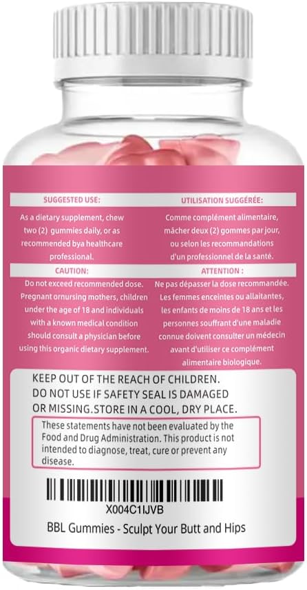BBL Gummies - Shape Your Butt and Hips Naturally