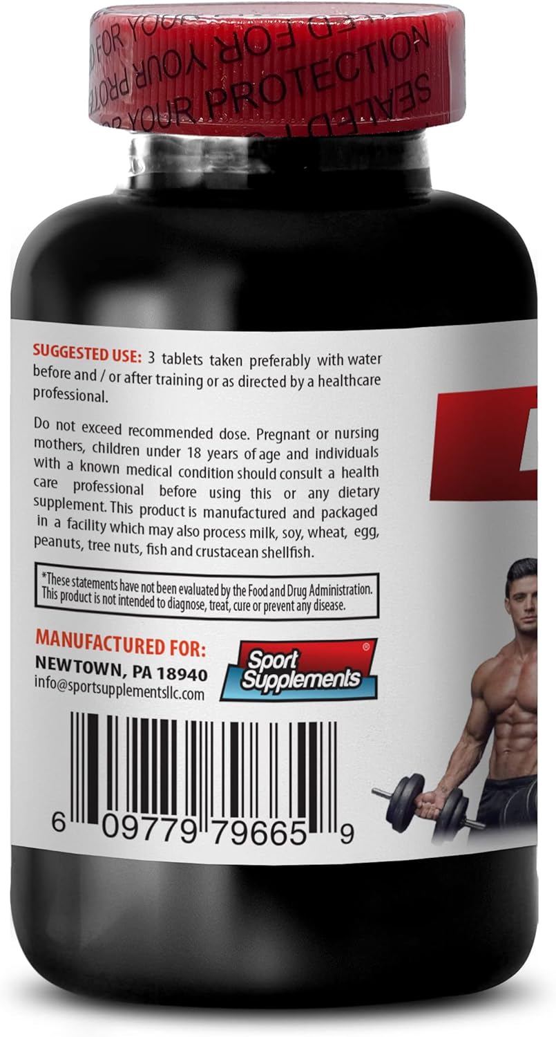 BCAA 3000MG Tablets for Muscle Building and Weight Gain - Natural Amino Energy Pre Workout Supplement with Branched Chain Amino Acids - 240 Count