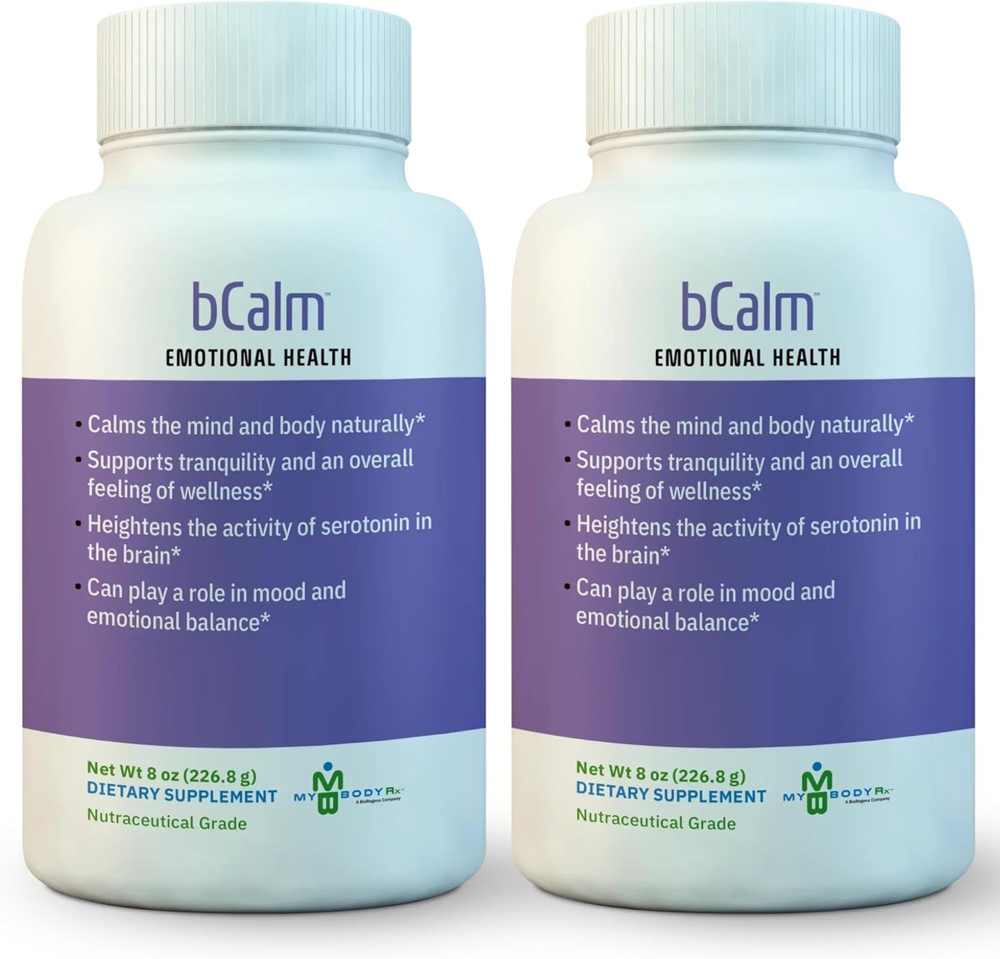 bCalm Vitamin B8 Inositol Supplement by MYBODYRX - Natural Stress Relief Formula for Anxiety and Mood Support