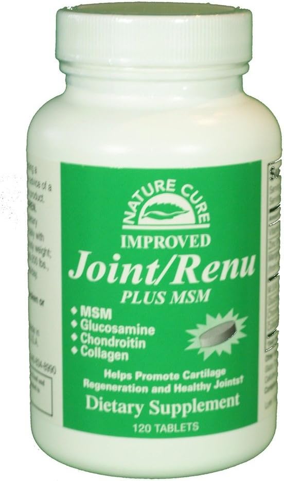 Bee Joint Renu Plus MSM Tablets for Natural Joint Support & Pain Relief