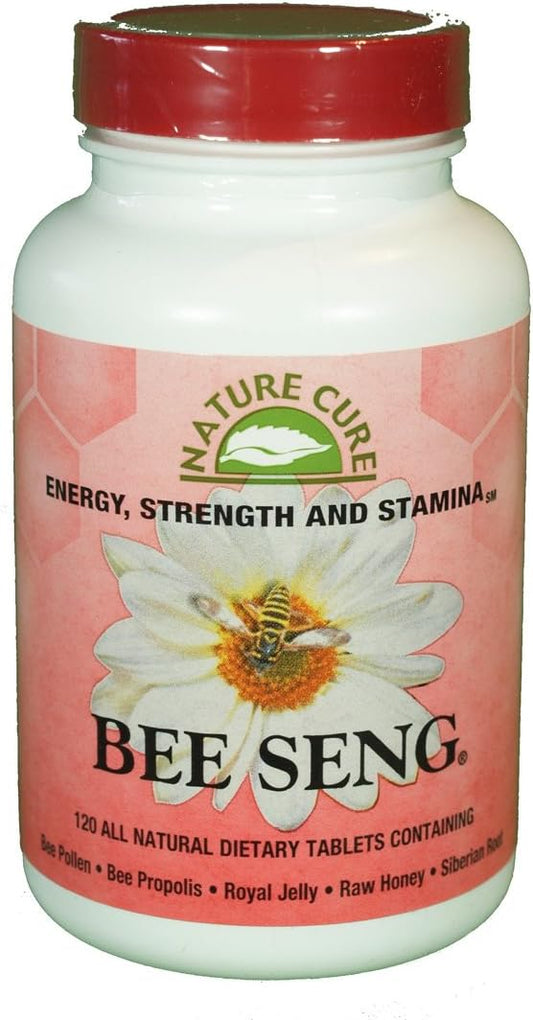 Bee Seng Nature Cure Caplets - 120 Count Bottle for Natural Wellness