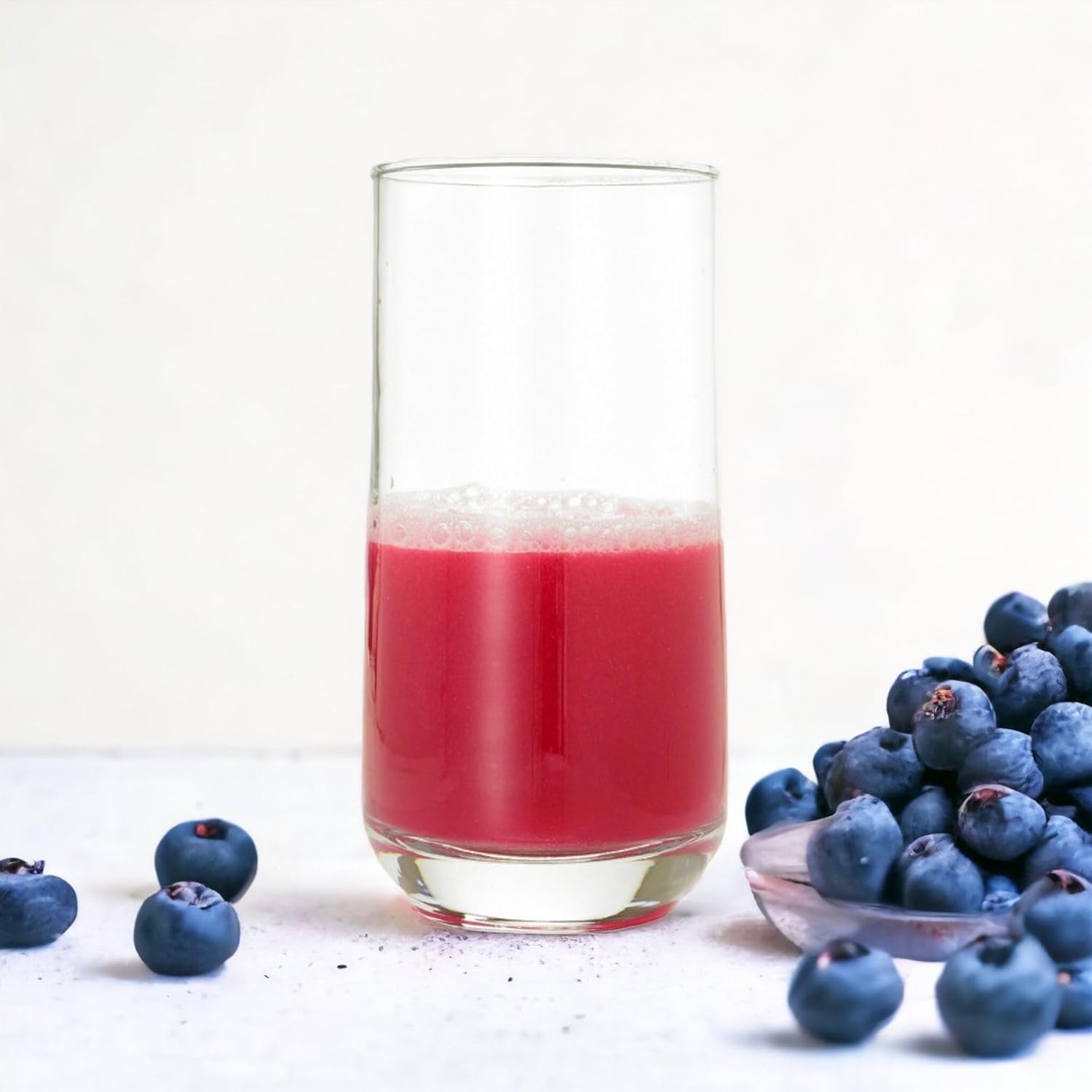 Beet Root Powder Drink Mix - Nitric Oxide Daily Nutrition Boost with Ginger & Turmeric - Supports Circulation - Blueberry Flavor - 30 Servings