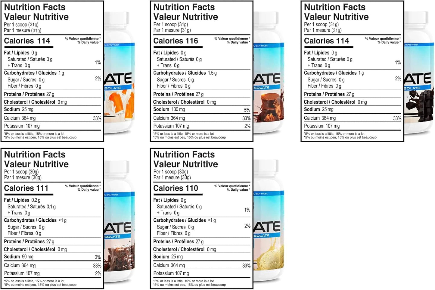 Believe Supplements Orange Vanilla Ice Cream Flavored Isolate - High-Quality Protein Powder