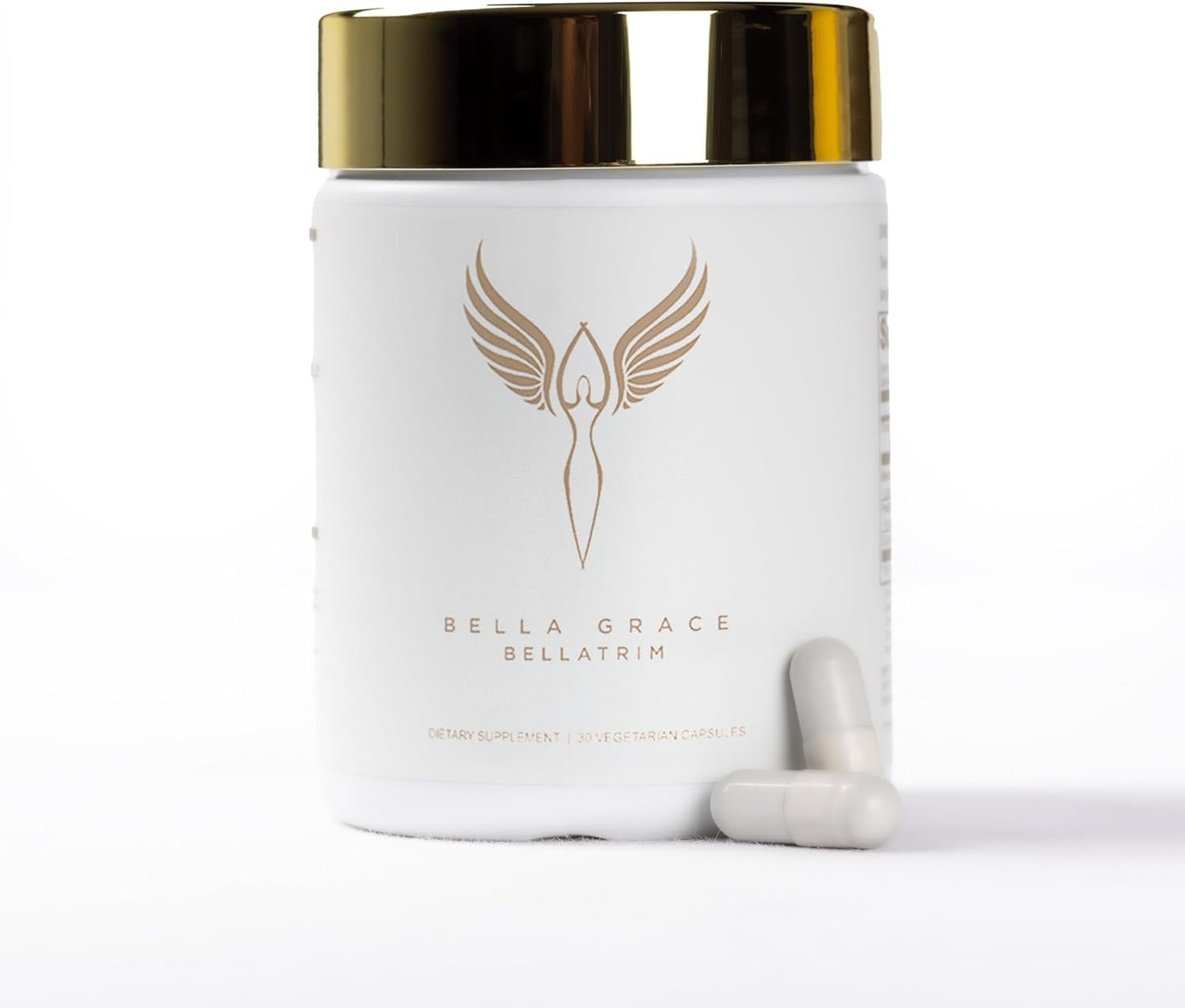 Bella Grace BellaTrim Weight Support Supplement with Cinnamon Extract - Plant Based Diet Aid for Women - 30 Capsules