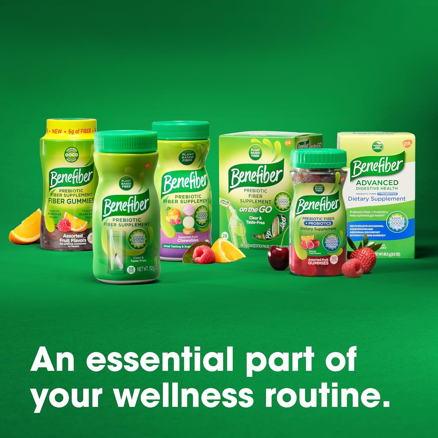 Benefiber On the Go Prebiotic Fiber Supplement Powder Sticks - 28 Count, 3.92 Ounces, Unflavored