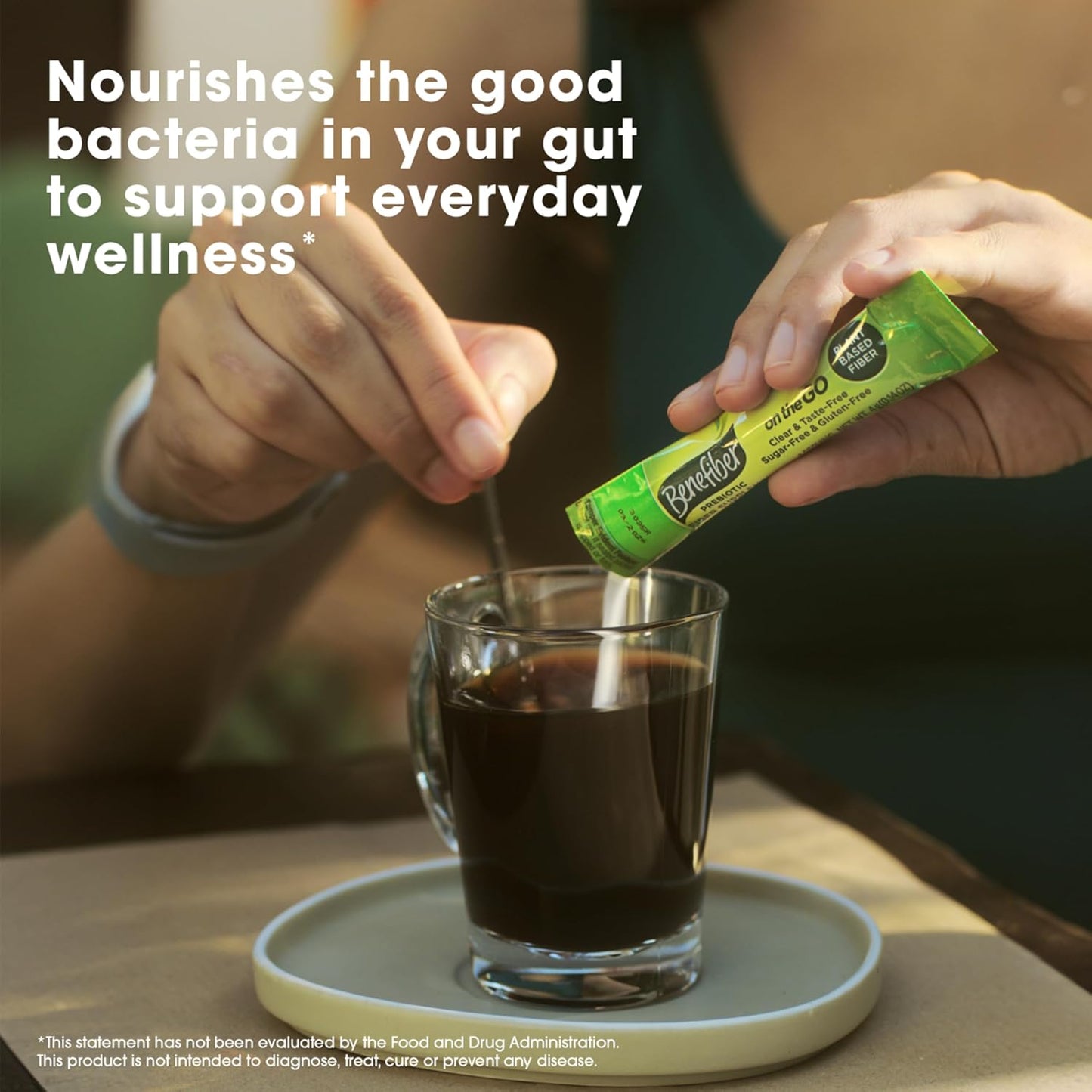 Benefiber On The Go Prebiotic Fiber Supplement Powder Stick Packs - 72 Sticks, Unflavored, Digestive Health Boost