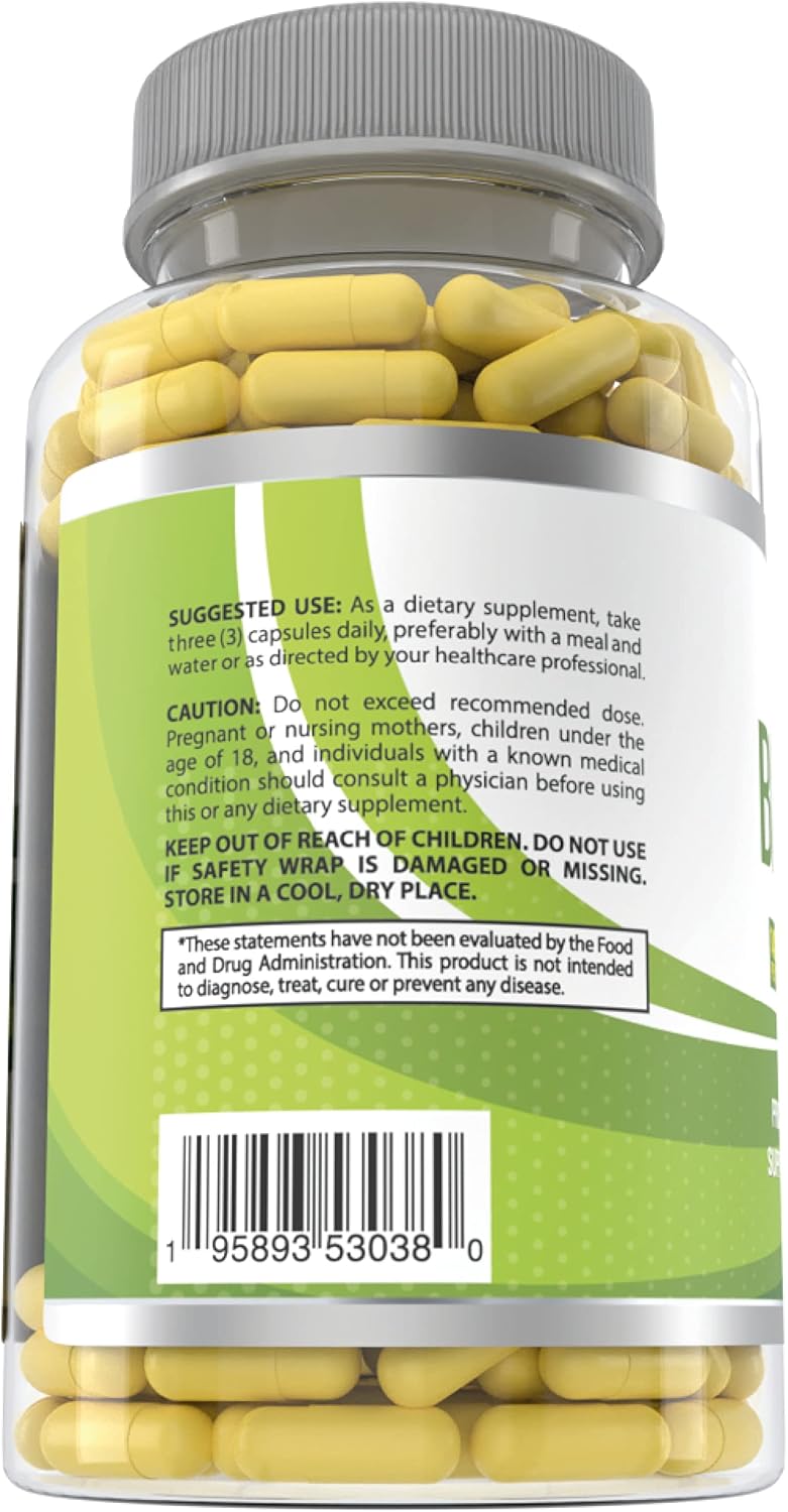 Berberine Complex with Ceylon Cinnamon - 1200mg Berberine HCL - 90 Capsules for Metabolism and Immune Support - HCI Supplement