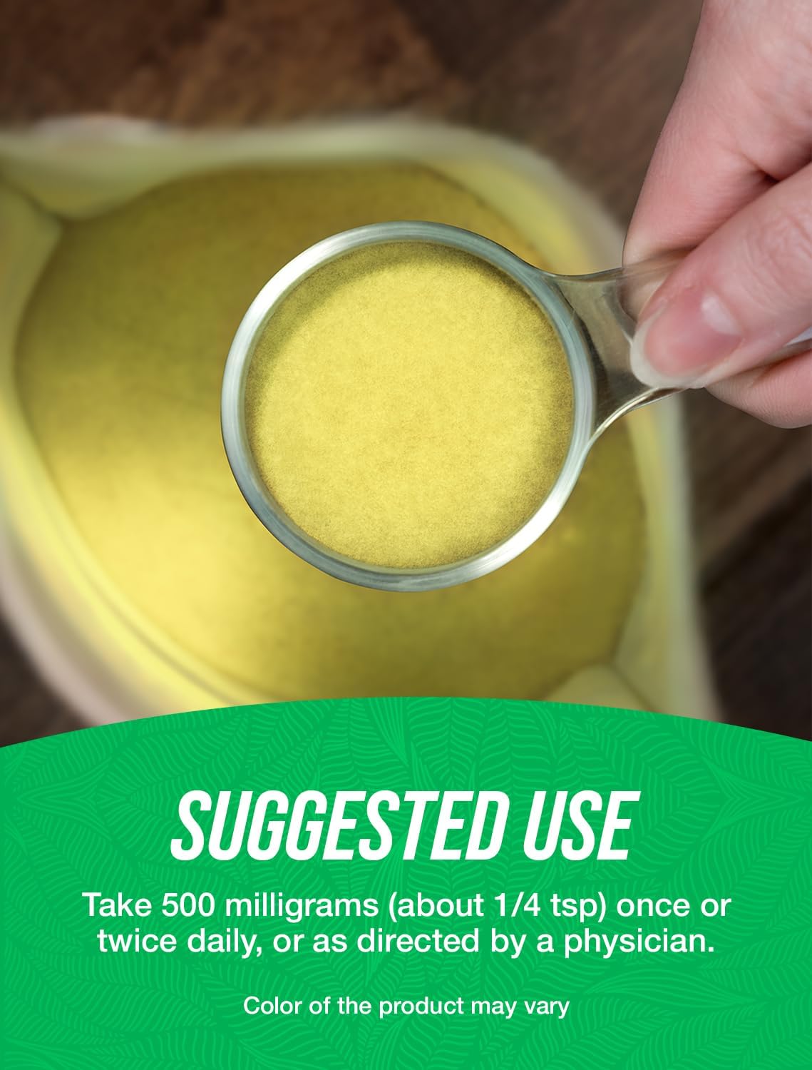 Berberine HCl Powder - 500mg Berberine Supplement, Gluten Free - 1kg (2.2 lbs) Pack of 1