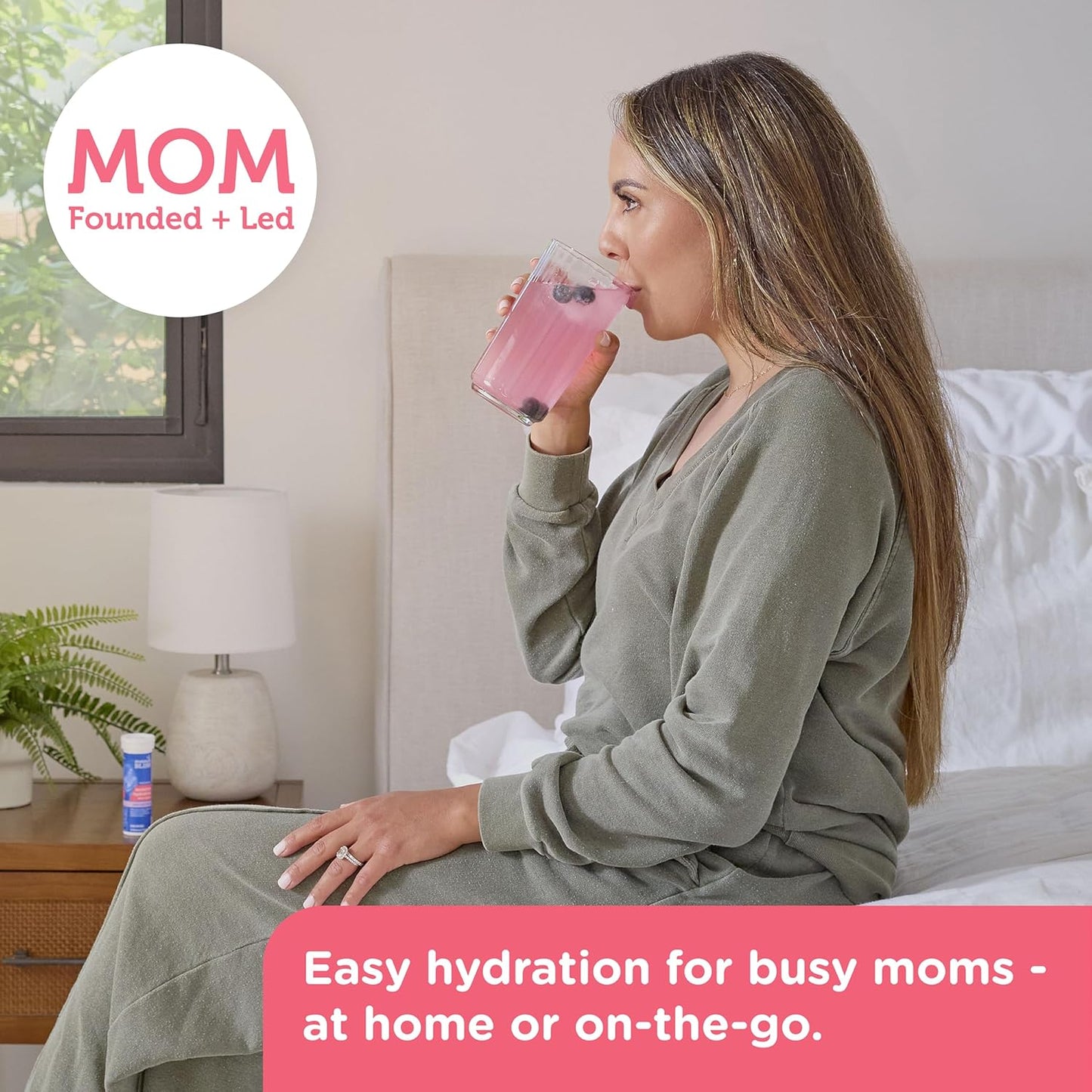 Berry Acai Lactation Hydration Drink Tablets for Nursing Moms - Electrolytes + B Vitamins - 1 Pack (10 Tablets)
