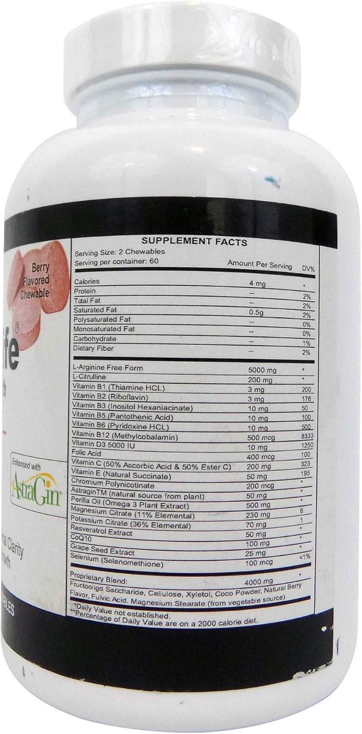 Berry Chewable CardioForLife - 60 Tablets for Heart Health