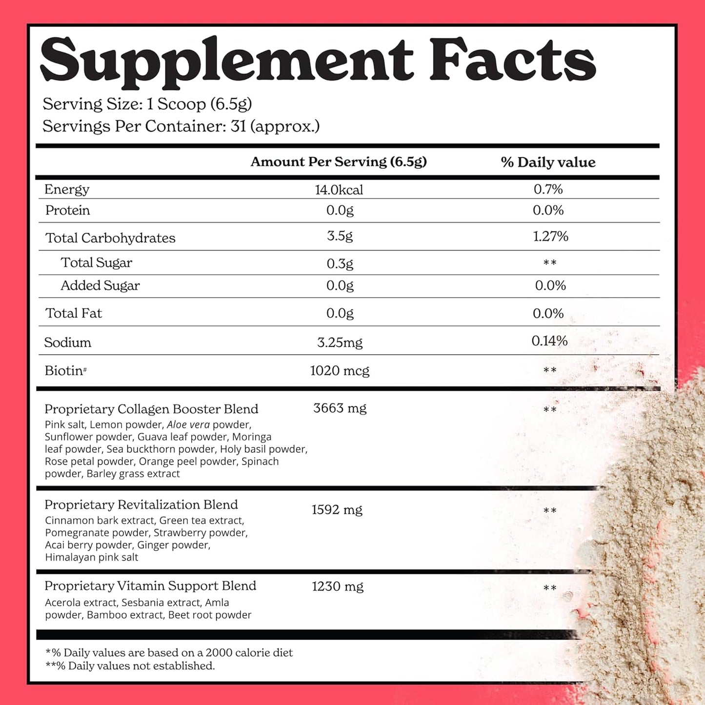 Berry Flavored Eternal Youth Collagen Builder 200g | Enhances Skin Radiance & Youthfulness | Supports Collagen Production & Antioxidants | No Sugar or Artificial Additives