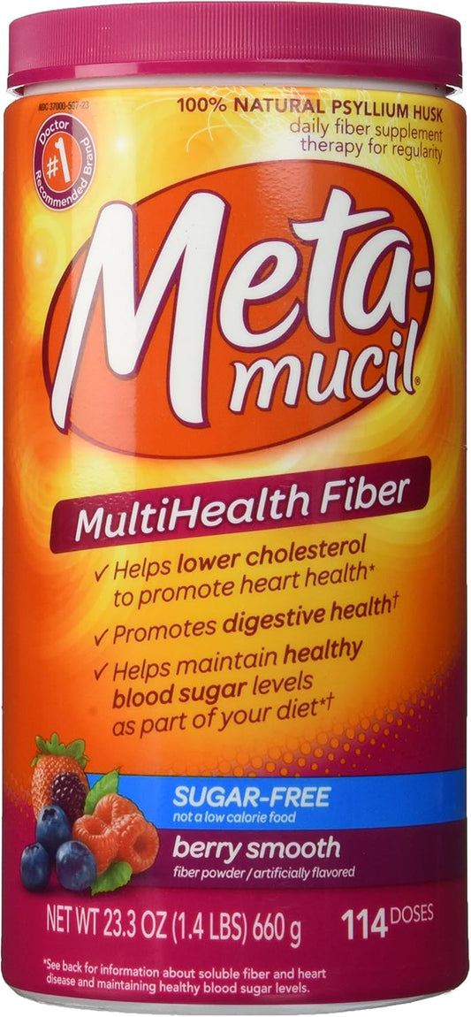 Berry Flavored Metamucil Powder - 23.3 oz. Bottle