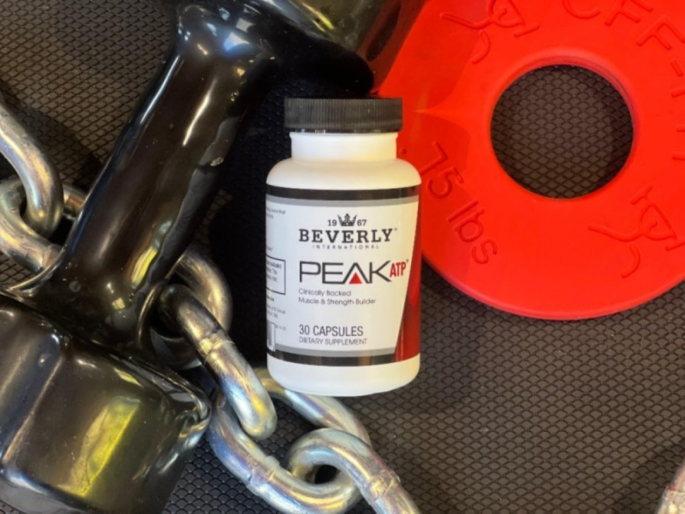 Beverly International Peak ATP® PRE-Workout Capsules - Boost Energy, Muscle Power, Strength, and Mass. Non-Stimulant Formula to Reduce Fatigue - 30 Count