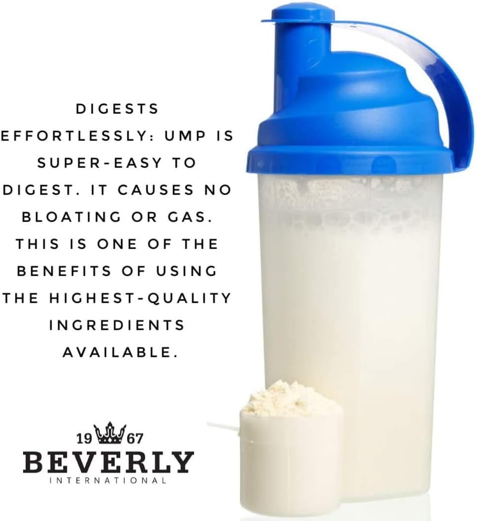 Beverly International UMP Cookies & Cream Protein Powder - Lean Muscle Building with Whey-Casein Ratio - Digestion Friendly (32.8 oz)