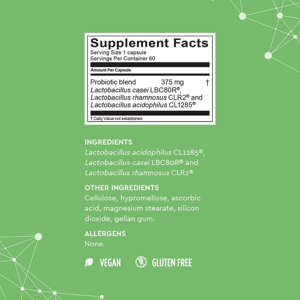 Bio-K Plus PROBIOTIC Daily Supplement with 50 Billion CFUs for Gut Health and Digestive Support