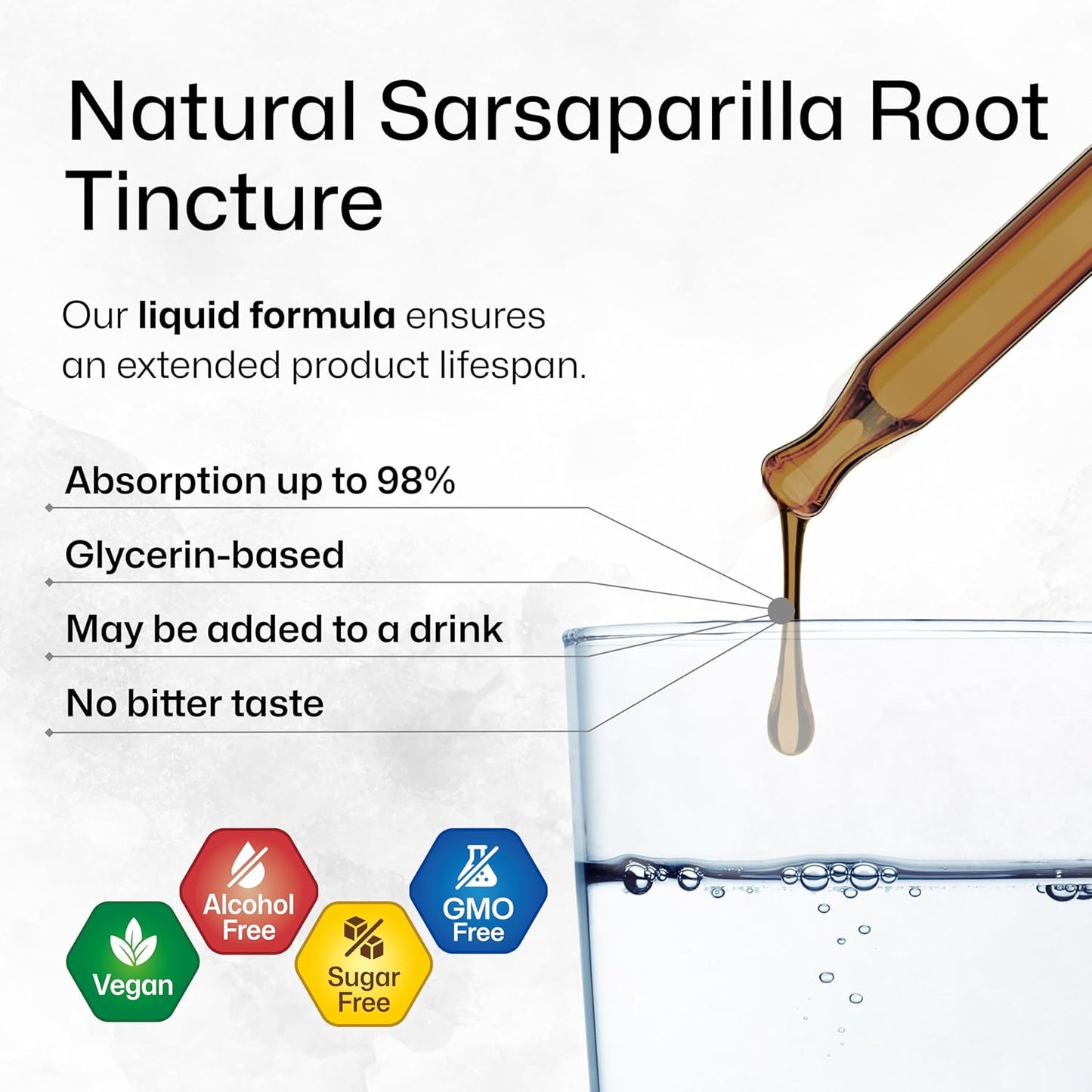 BIO KRAUTER Goldenseal Capsules & Sarsaparilla Tincture Bundle - Natural Herbal Supplements