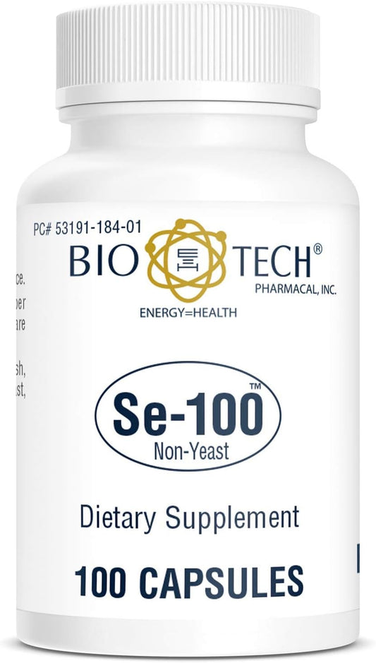 Bio-Tech Pharmacal Se-100 Capsules - 100 Count Bottle