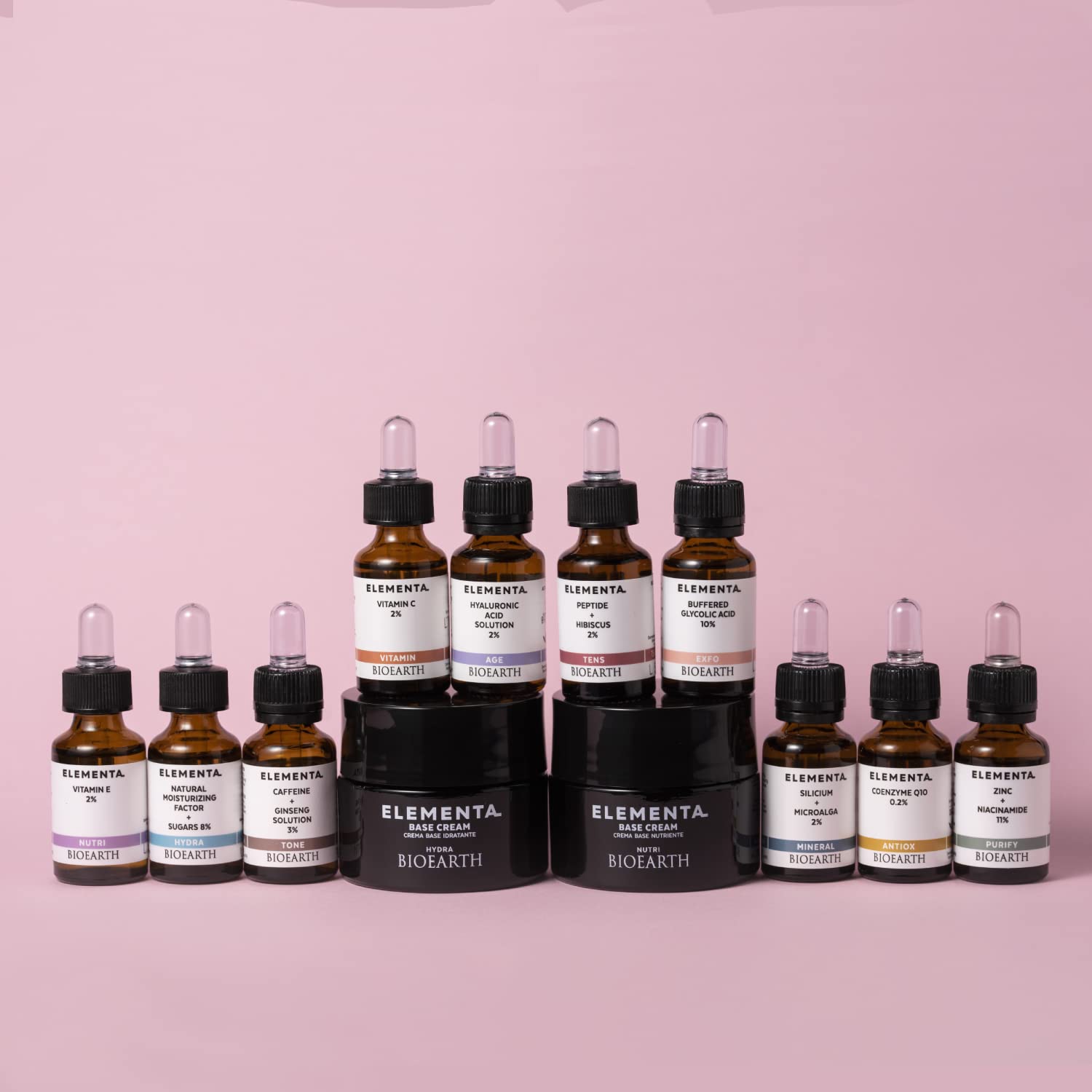 Bioearth Elementa PURIFY Serum: Zinc & 11% Niacinamide, Balancing & Purifying, Vegan, AIAB Certified - 15ml