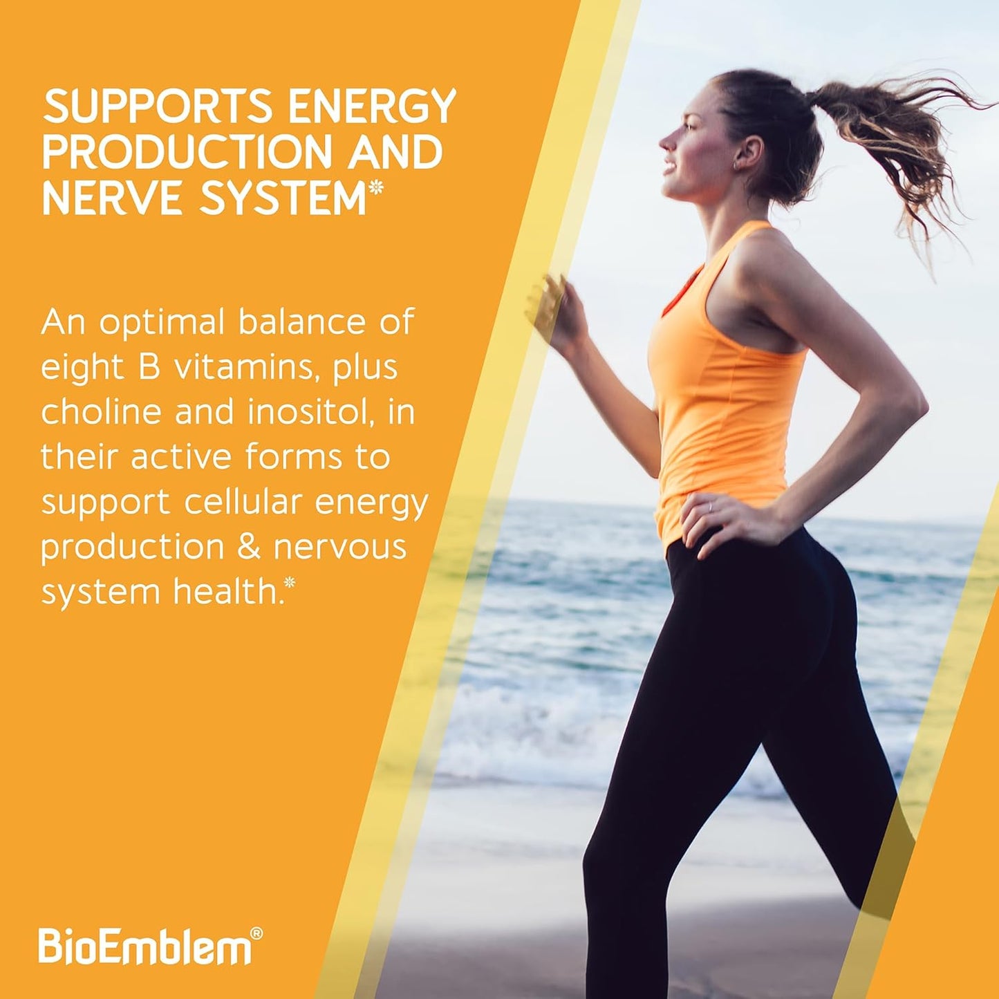 BioEmblem Turmeric Curcumin Supplement with BioPerine and Vitamin B-Complex - Enhanced Absorption and Nutrient Support