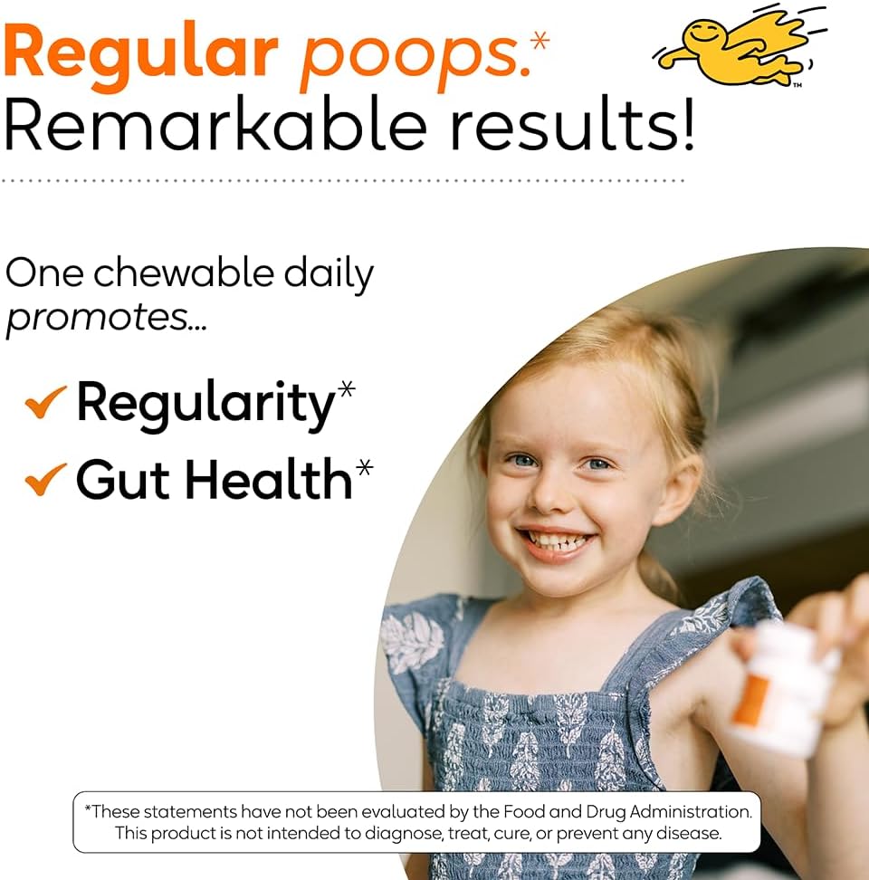 BioGaia Protectis Kids Probiotic - Supports Digestive Health & Regularity for Ages 3+ - Allergen-Free with 30 Years of Research - 30 Day Supply