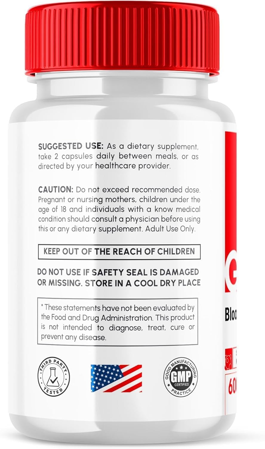 BioGluco Multivitamin Capsules - Natural Glycogen Support Supplement for Overall Health and Wellness (60 Capsules)