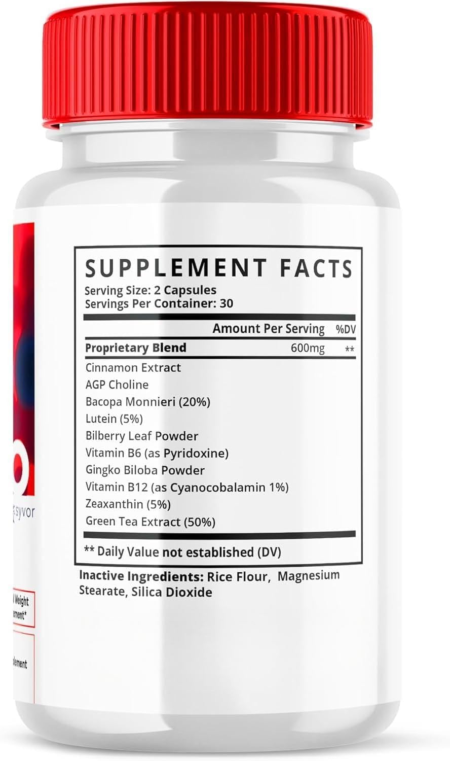 BioGluco Multivitamin Capsules - Natural Glycogen Support Supplement for Overall Health and Wellness (60 Capsules)