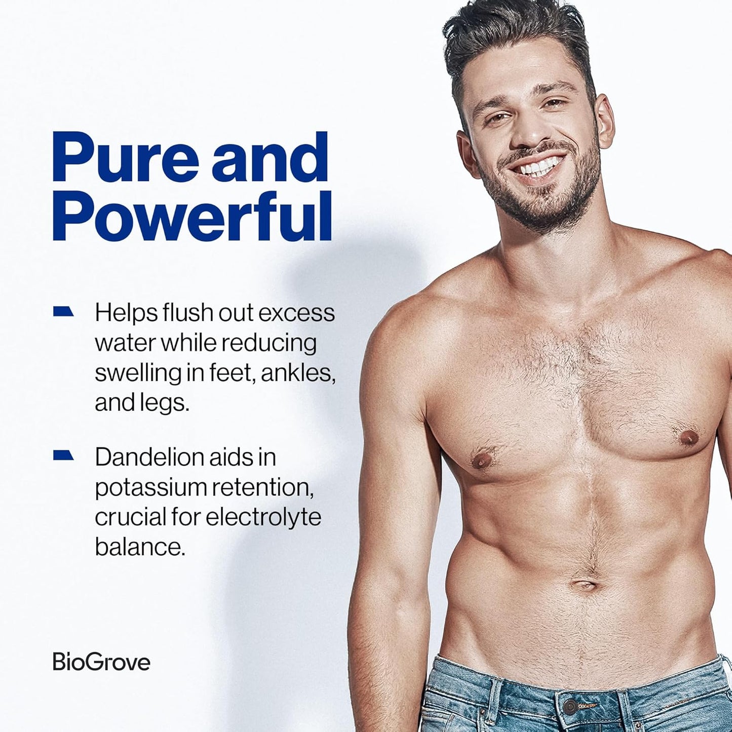 BioGrove Diulite Water Pills - Reduce Swollen Feet & Legs, Water Retention & Puffiness - Easy-to-Swallow Pills for Fast Water Weight Loss - Top Quality & Value Without Side Effects