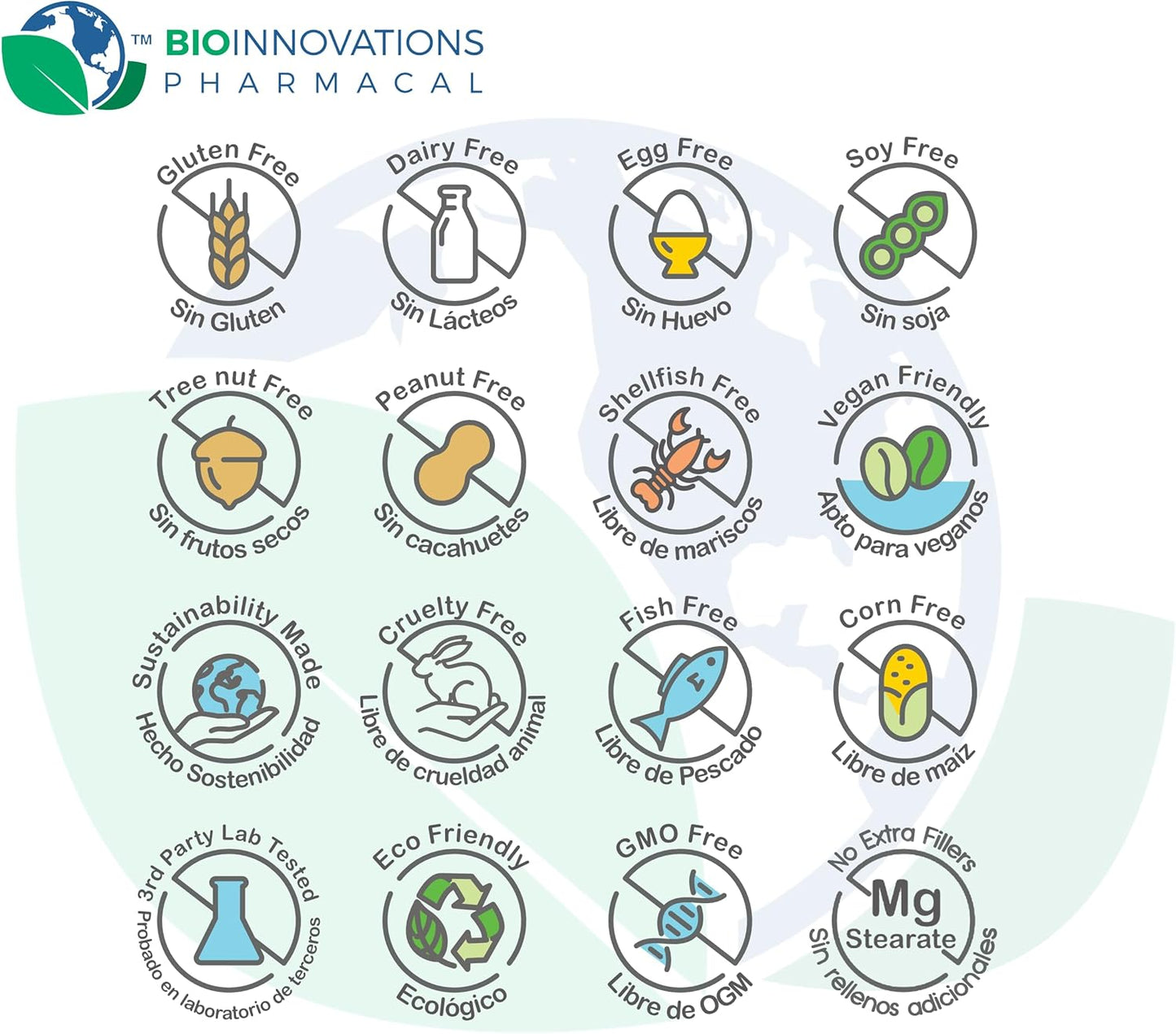 BioInnovations Pharmacal A-25,000 IU Palmitate Powder Capsules - Non-GMO, Supports Vision, Immune System, Skin & Bone Health - Antioxidant