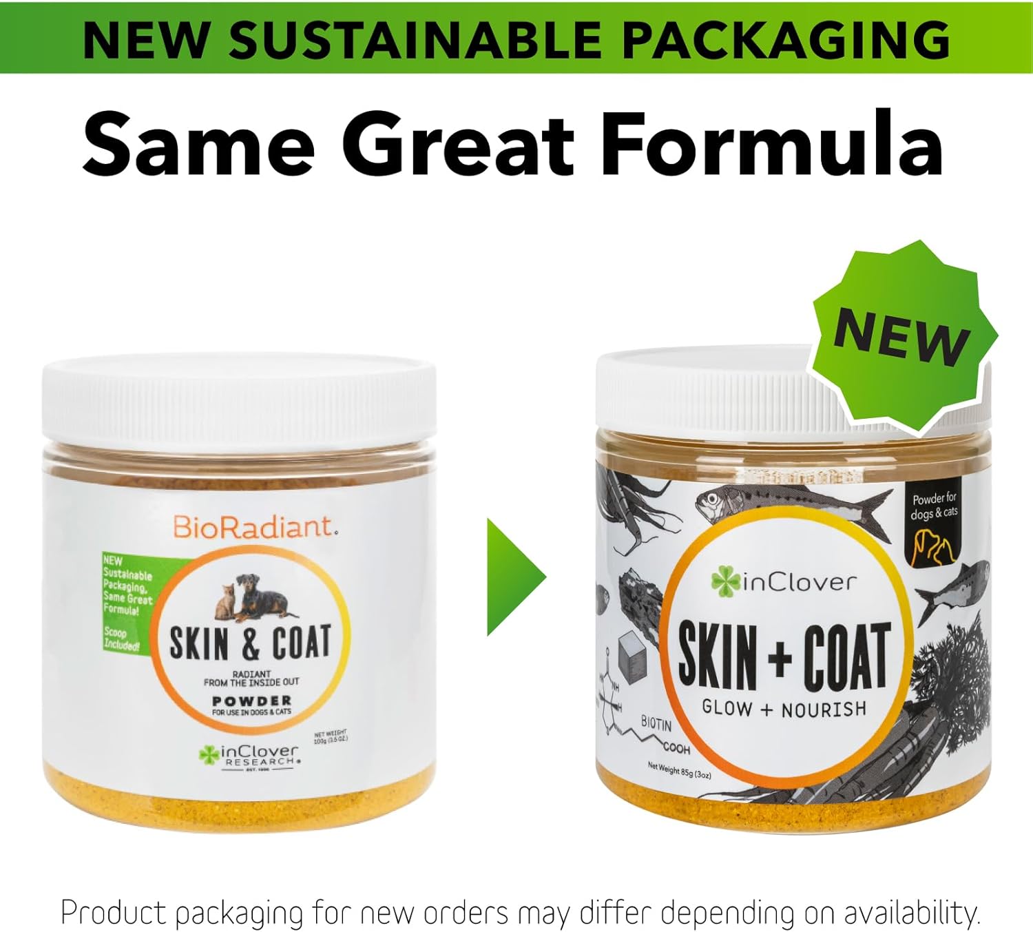 BioRadiant Skin and Coat Supplement for Dogs - Natural Alternative with Carrots, Coconut, Omega 3's, Biotin, and Zinc