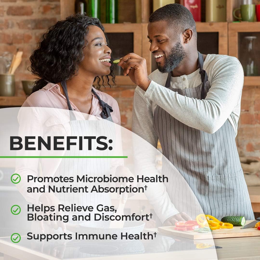 BioSchwartz 40 Billion CFU Probiotic Supplement with Astragalus and Lactobacillus Acidophilus for Women and Men - Shelf Stable Digestive Health Complex with Prebiotics