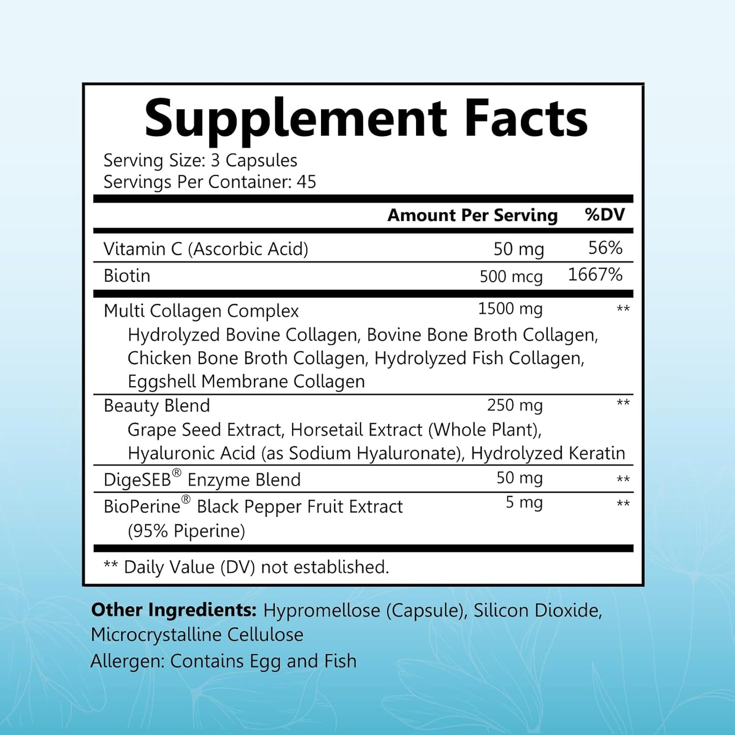 BioSchwartz Colon and Gut Cleanse with Hydrolyzed Collagen Peptides - 45 Day Supply