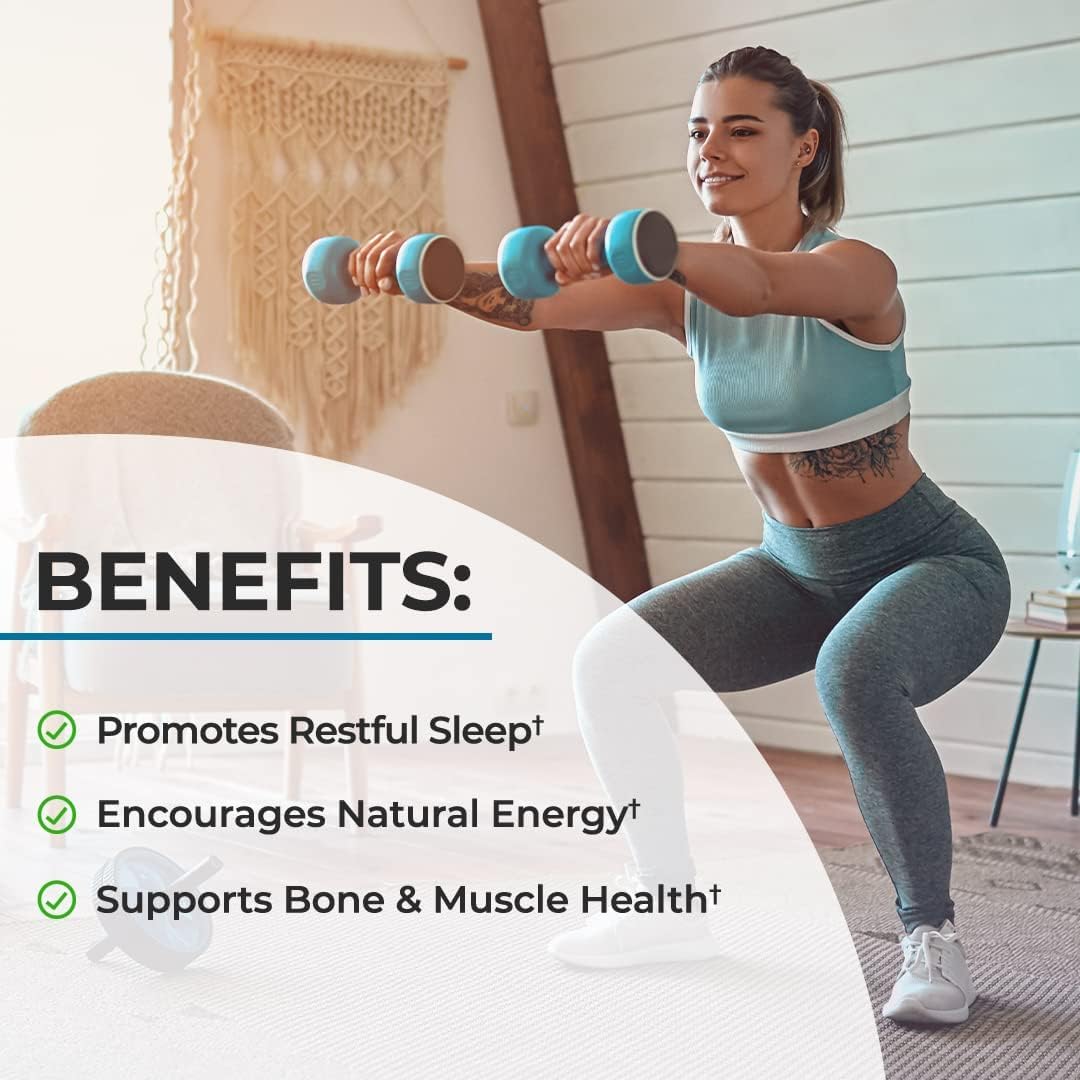 BioSchwartz High Absorption Magnesium Bisglycinate Capsules + Glucosamine Chondroitin MSM Joint Support Supplement