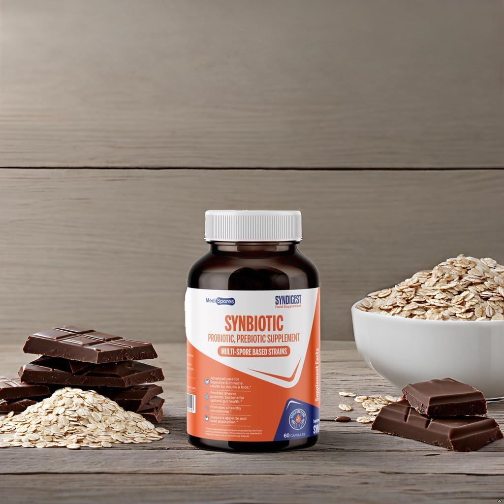 Biota Instant Probiotic Daily Drink with Syndigest Dual Benefit Prebiotic & Probiotic for Digestive Health