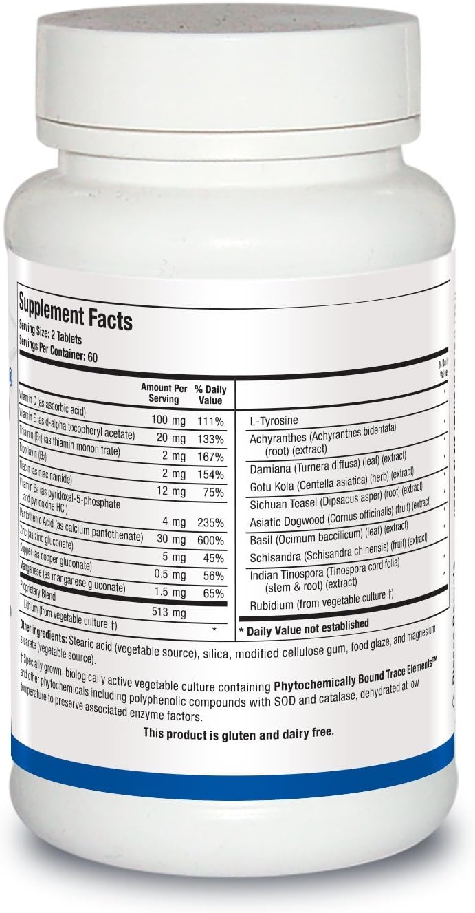 Biotics Research ADHS Adrenal Support Tablets for Energy, Cortisol Balance, Antioxidant Boost & Healthy Response - 120 Tabs