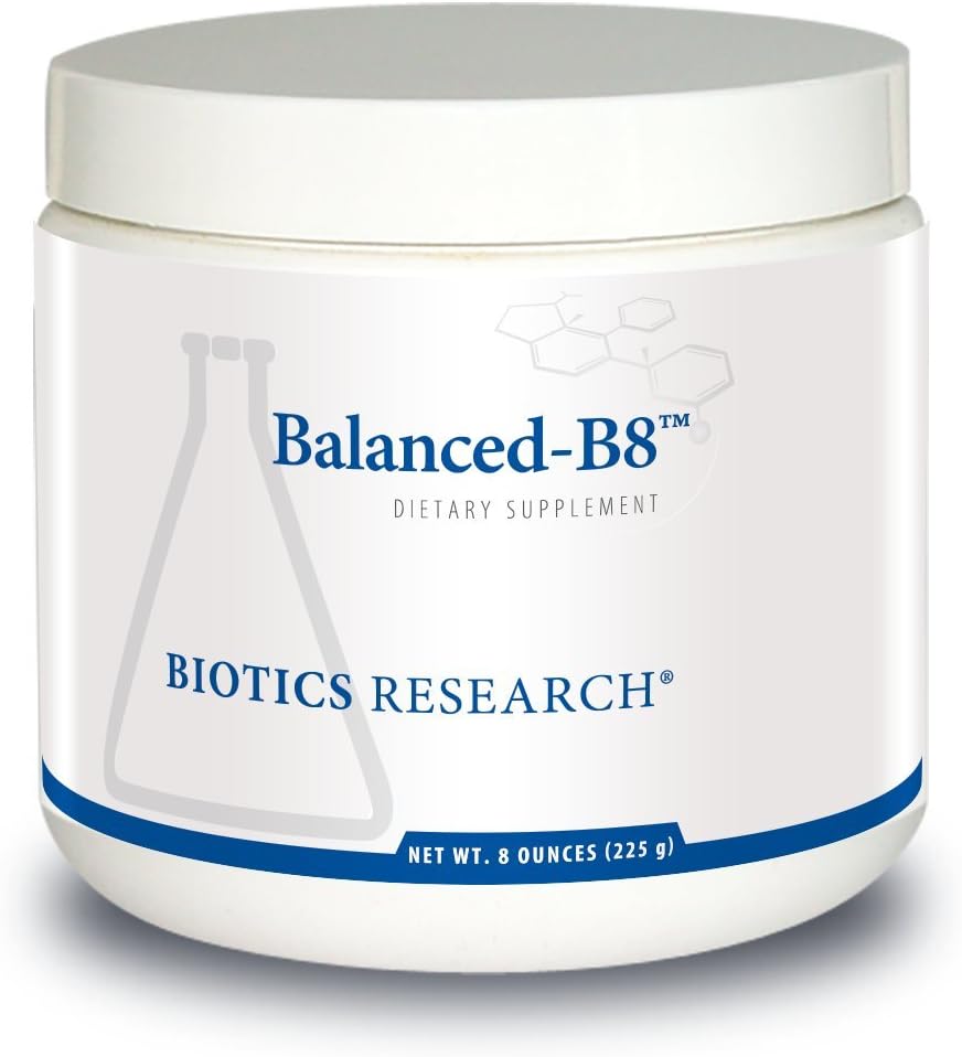 Biotics Research B8 Powder with Myo inositol and D Chiro inositol, 40:1 Ratio, Women’s Health Support, Neural Communication, Fat Metabolism, Vascular Health, Hair Growth - 8 Ounces