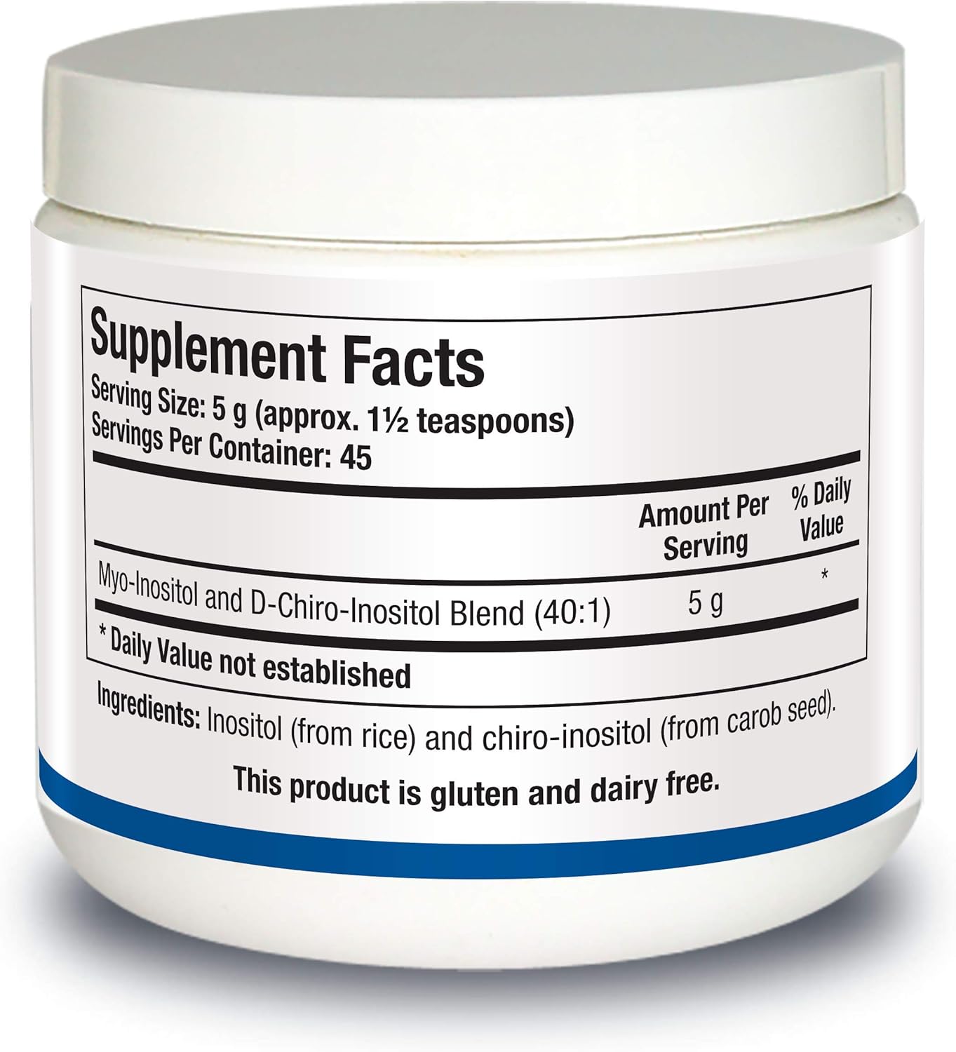 Biotics Research B8 Powder with Myo inositol and D Chiro inositol, 40:1 Ratio, Women’s Health Support, Neural Communication, Fat Metabolism, Vascular Health, Hair Growth - 8 Ounces